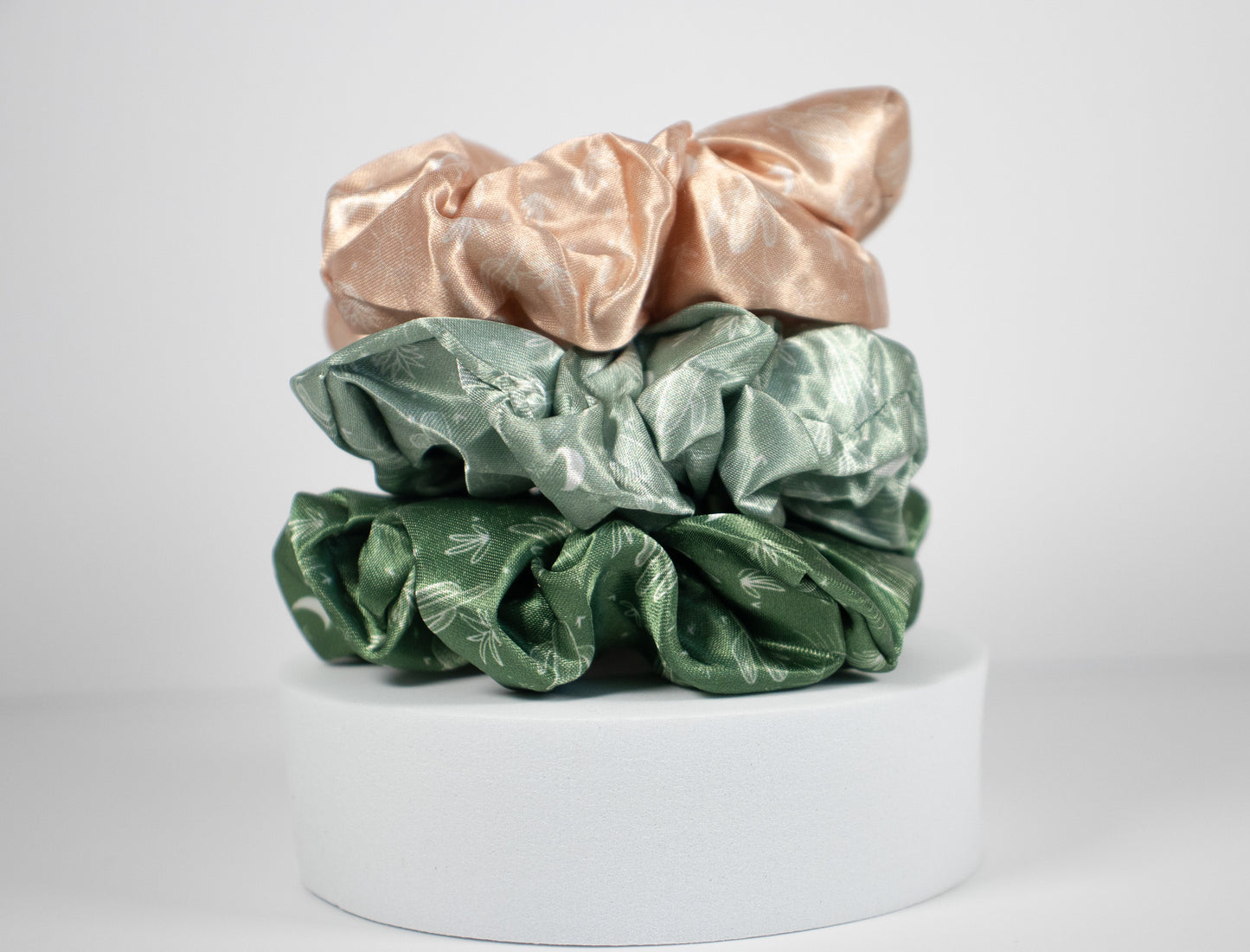 Cactus Scrunchie Set of 3