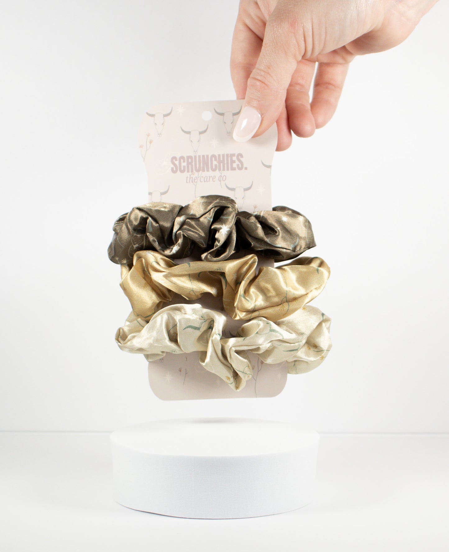 Scrunchie set, Western Print Scrunchie Set