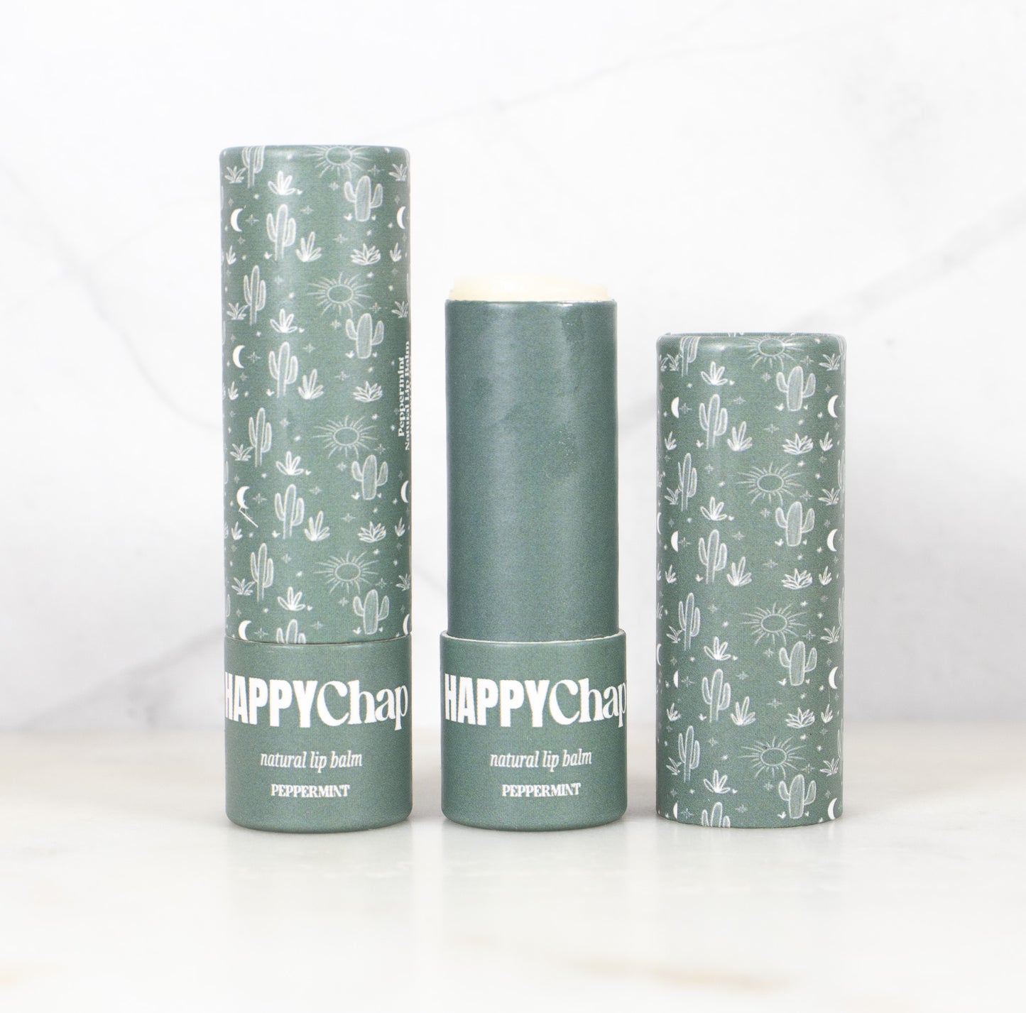 HappyChap Peppermint Cactus Lip Balm
