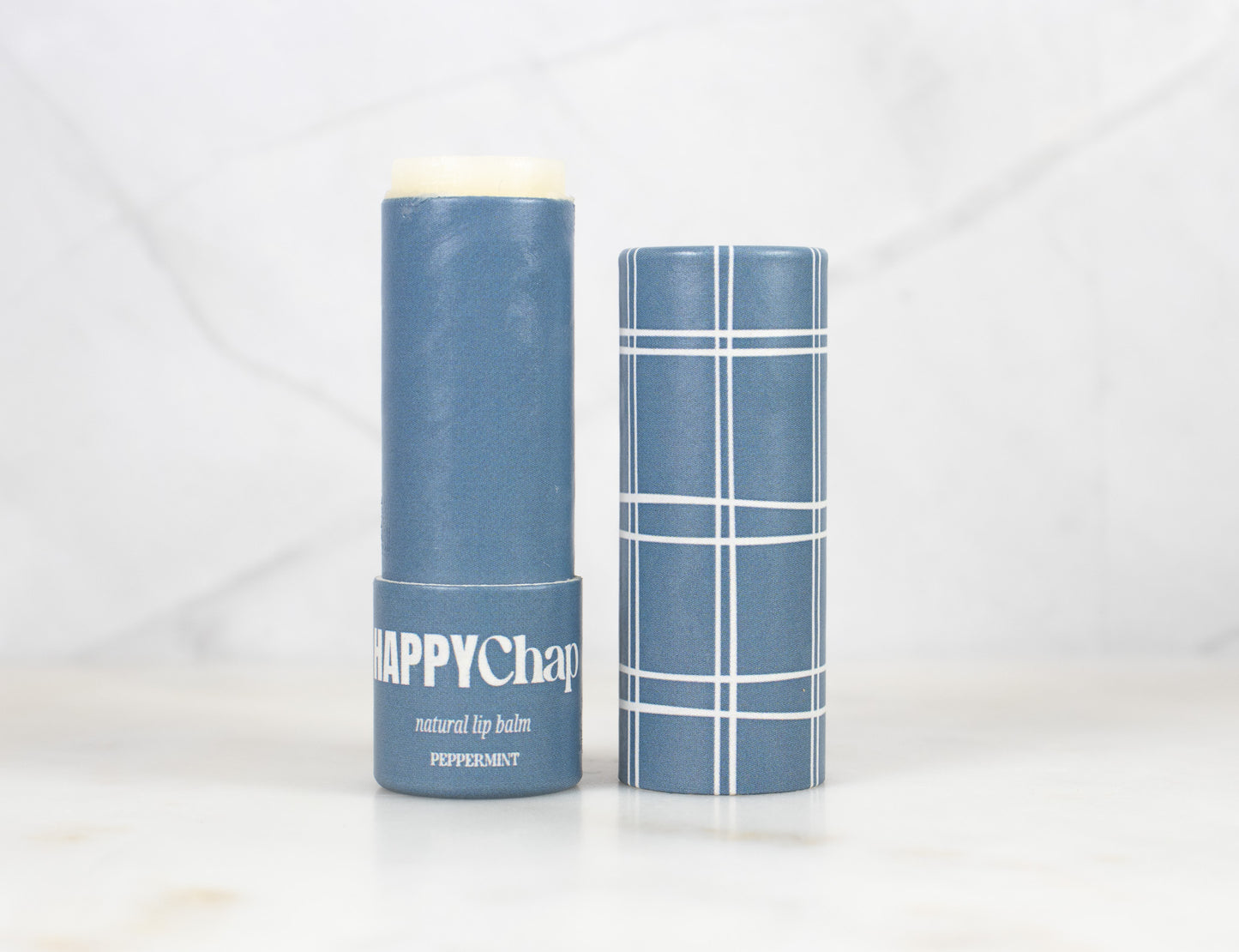 HappyChap Peppermint Plaid Lip Balm
