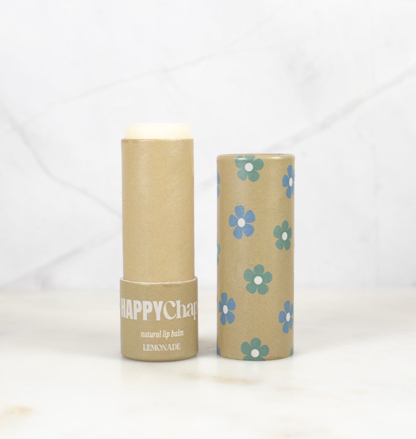 HappyChap Lemonade Floral Lip Balm