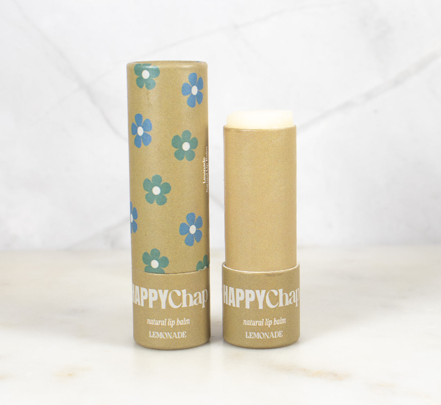 HappyChap Lemonade Floral Lip Balm