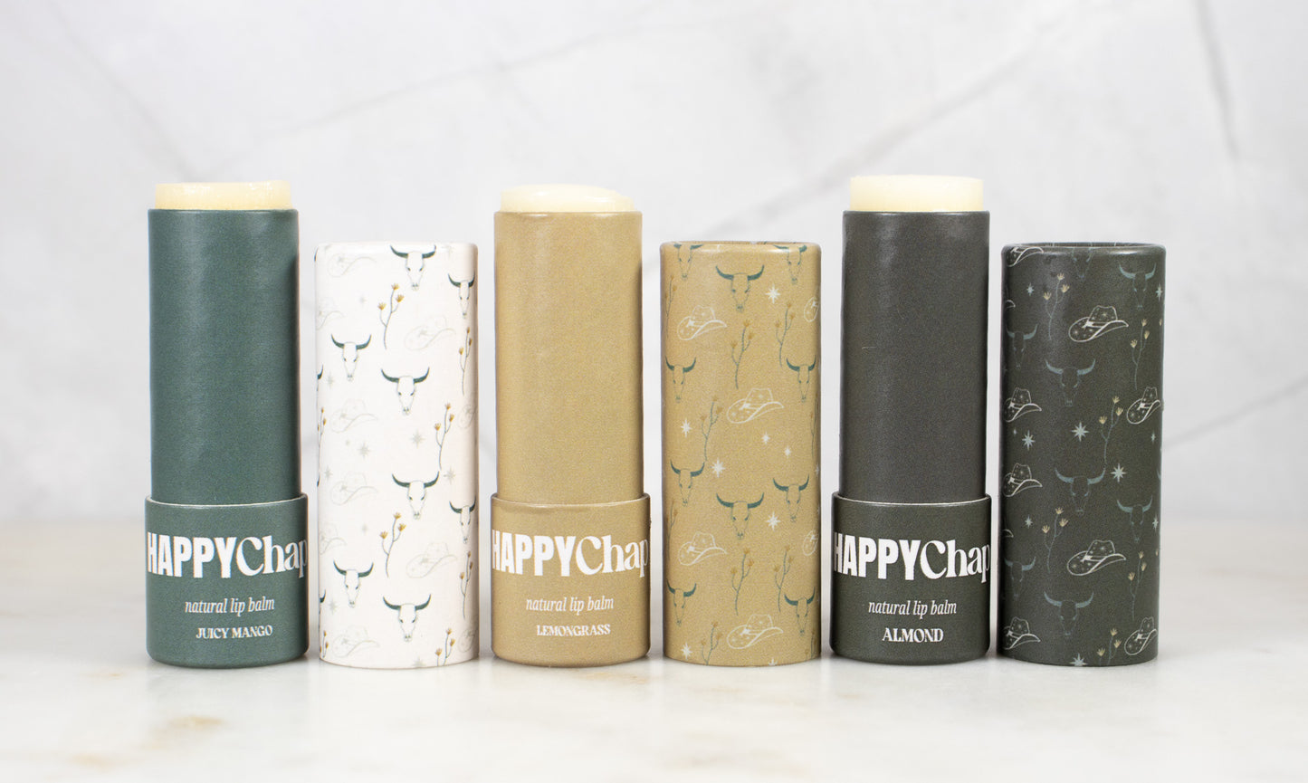 HappyChap Honey Lemon Western Lip Balm