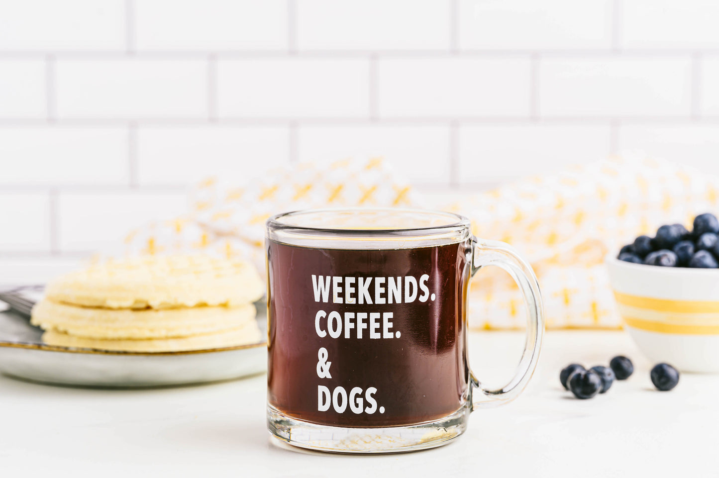 Weekends Coffee & Dogs Mug