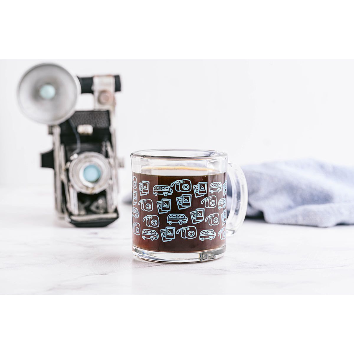 Van Glass Mug