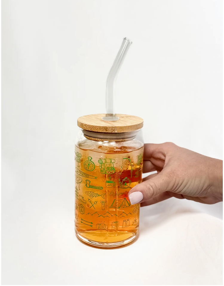 Camping Outdoor Latte Glass Can