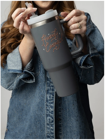 Howdy Cowgirl 40oz Sip-and-Go Tumbler