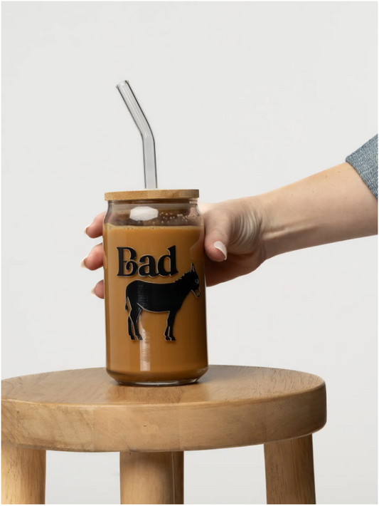 Bad Ass Glass Can|Latte Glass