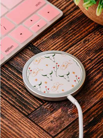 Western Style Wireless Magnetic Phone Charger